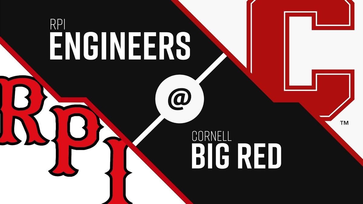 Cornell Big Red at RPI Engineers Mens Hockey