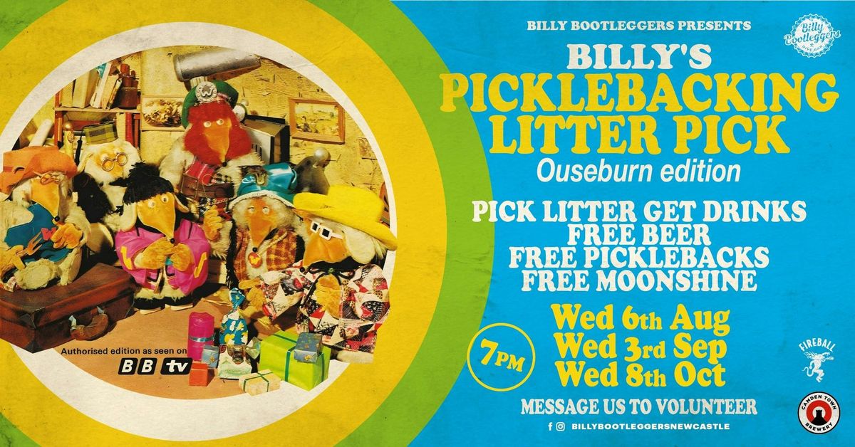 BILLY'S PICKLEBACKING LITTER PICK - Ouseburn Edition