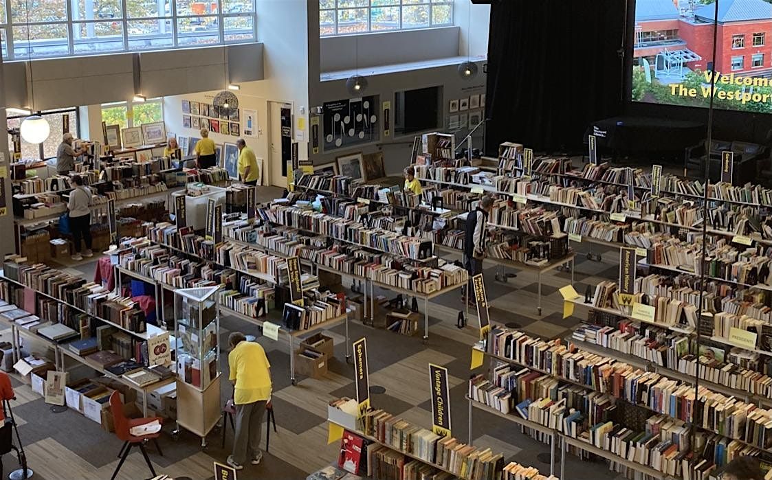 Westport Library Big Spring 2026 Book Sale \u2013 Early Access Friday May 15th
