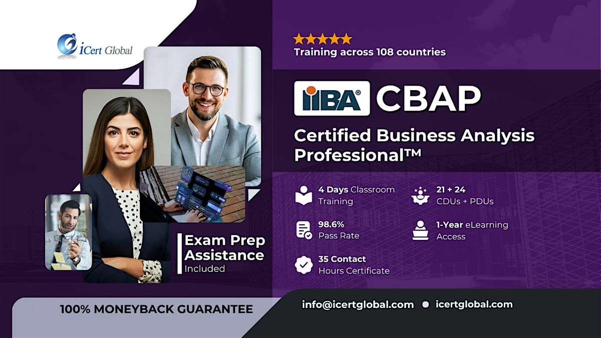 Business Analytics Certification (CBAP) Training in Detroit, MI
