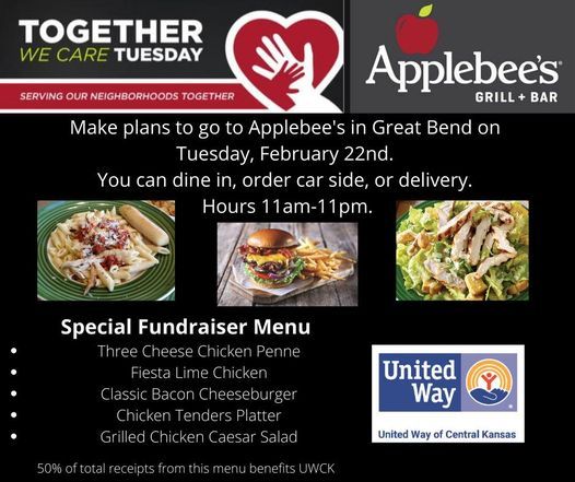 Applebee's Together We Care-Great Bend