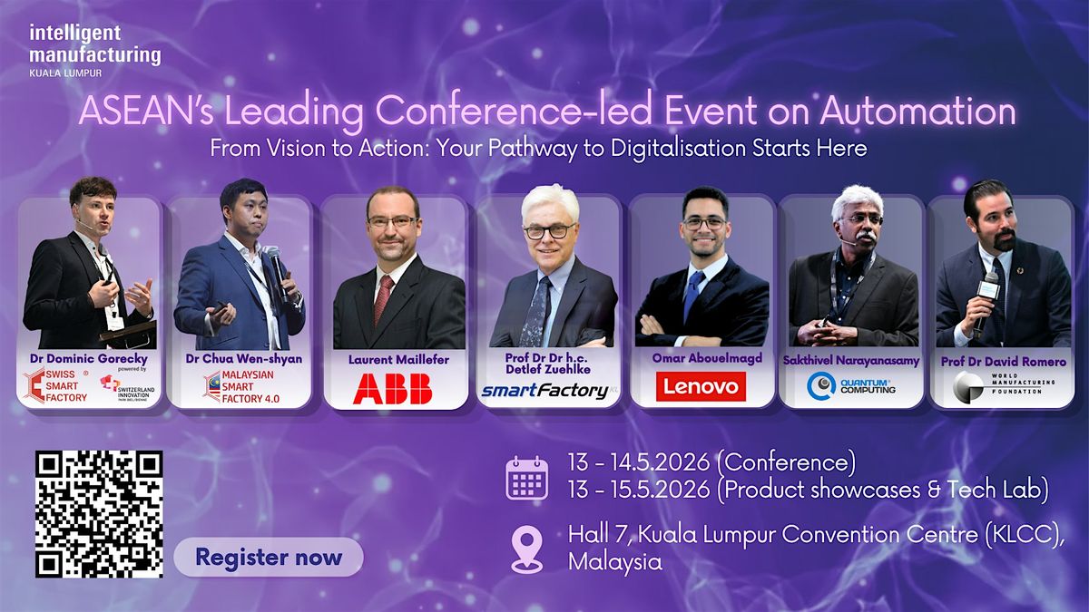 Intelligent Manufacturing Kuala Lumpur (IMKL) 2026