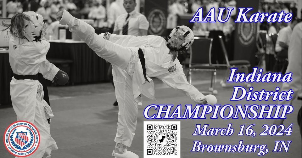2024 AAU Karate Indiana District Championship Brownsburg East Middle