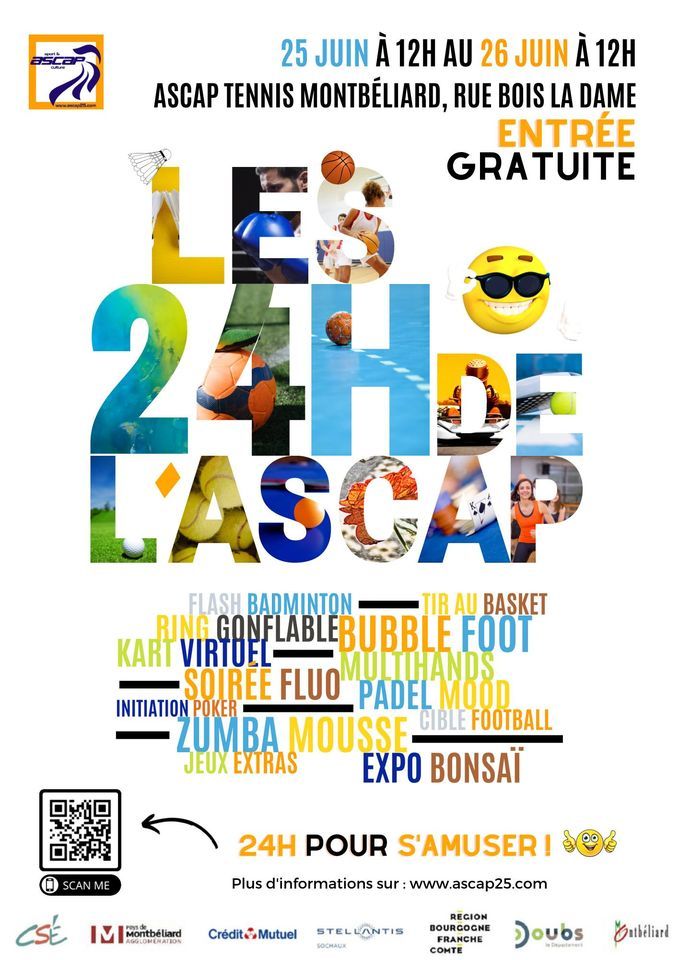 Les 24H de lASCAP | ASCAP Tennis & Padel Montbéliard, Blotzheim, AL