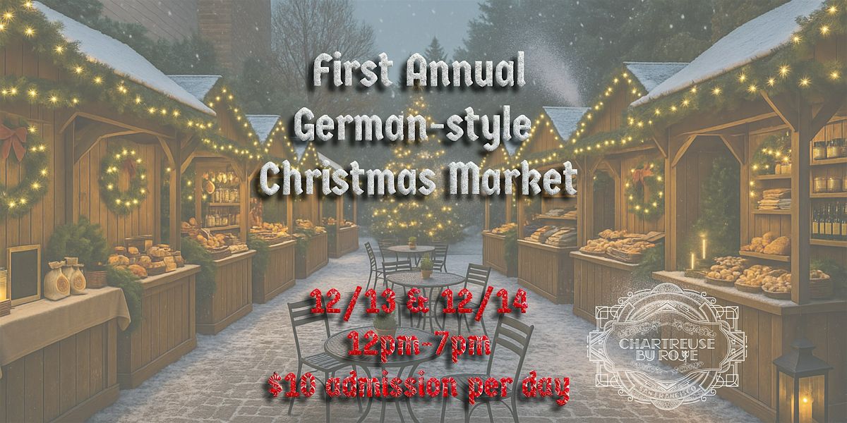 German-Style Christmas Market in our Bougie Sheep Garden