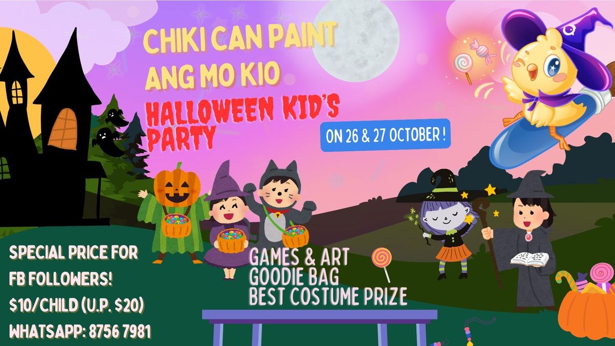 Halloween Kids Party 2024 53 Ang Mo Kio Ave 3, 0315, Singapore