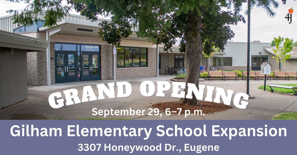 Grand Opening Gilham Elementary School Expansion Gilham Elementary