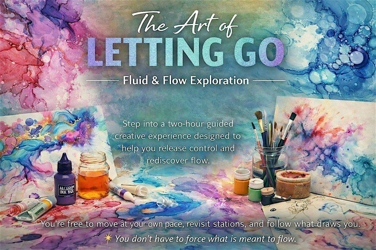 Fluid Art Workshop Houston: Fluid and Flow Exploration