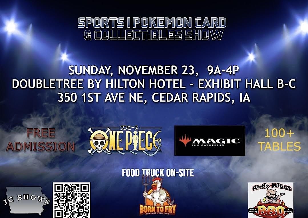 Cedar Rapids Sports | Pokemon Card & Collectibles Show