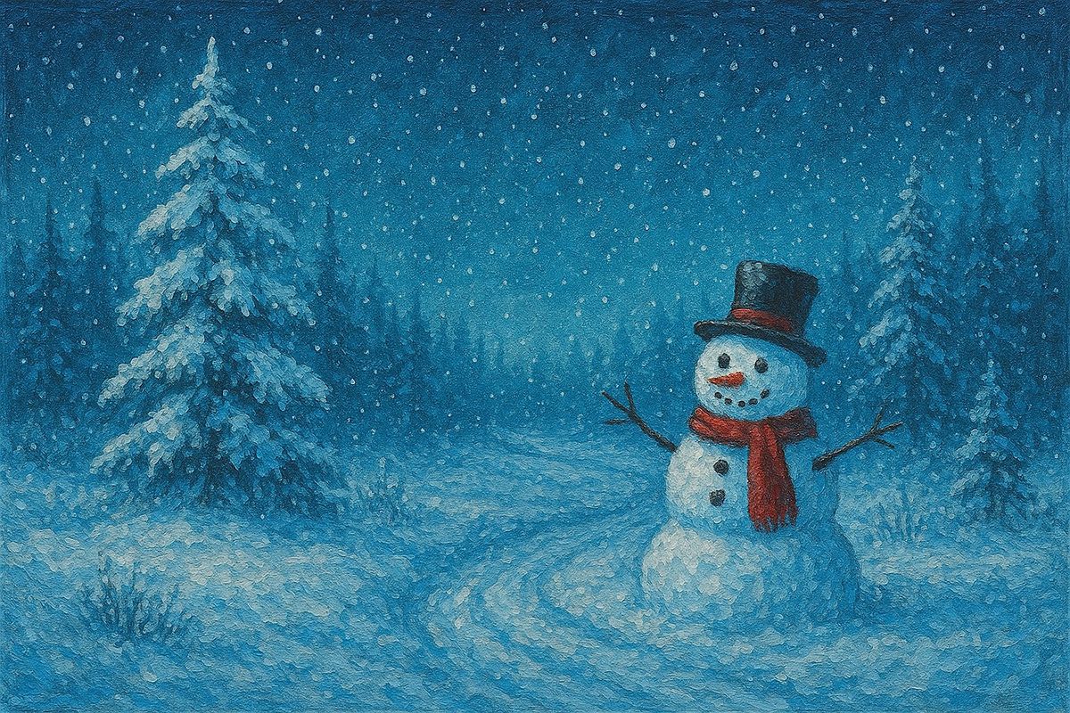 Winter Wonderland Acrylic Painting Class