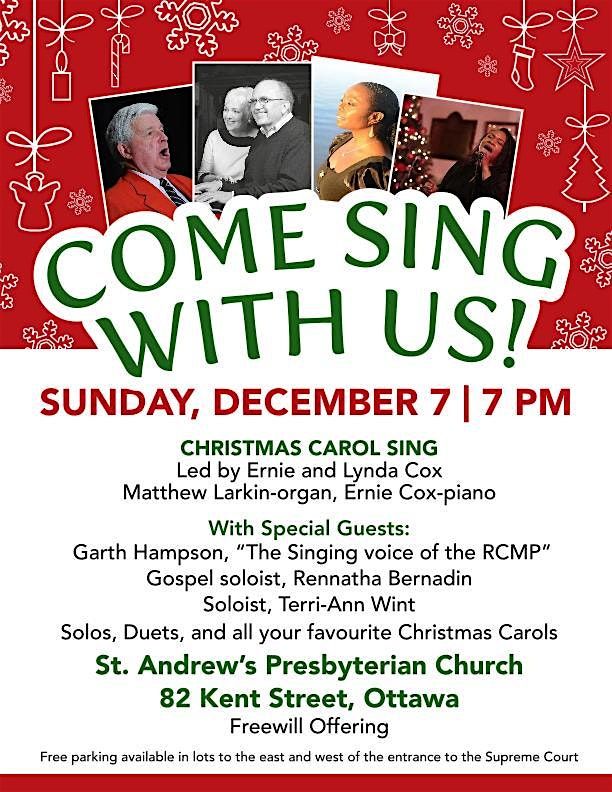 Christmas Carol Sing with Ernie Cox