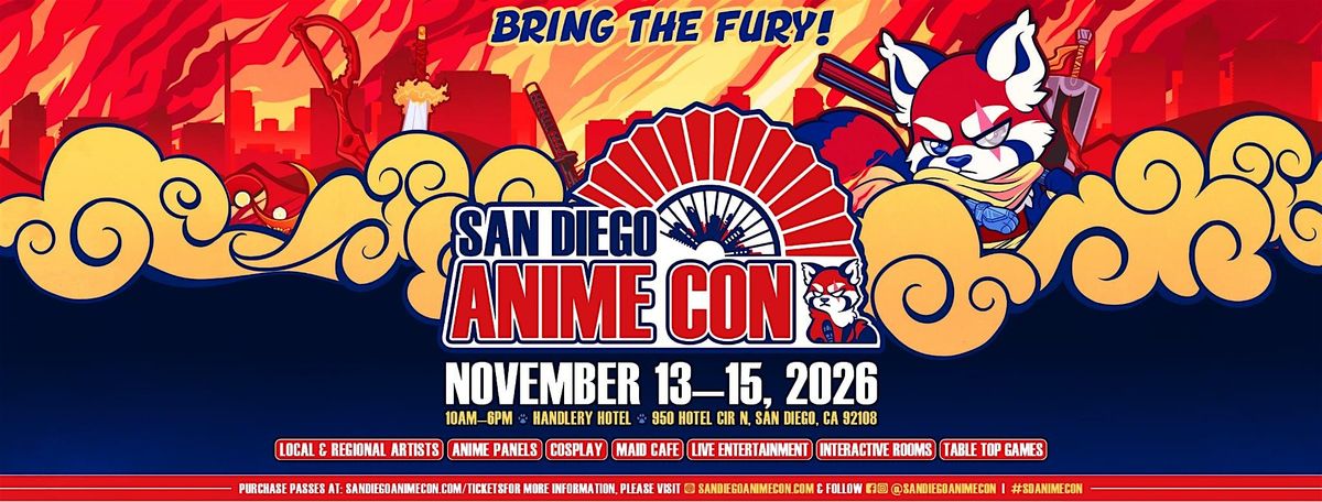 San Diego Anime Convention 2026