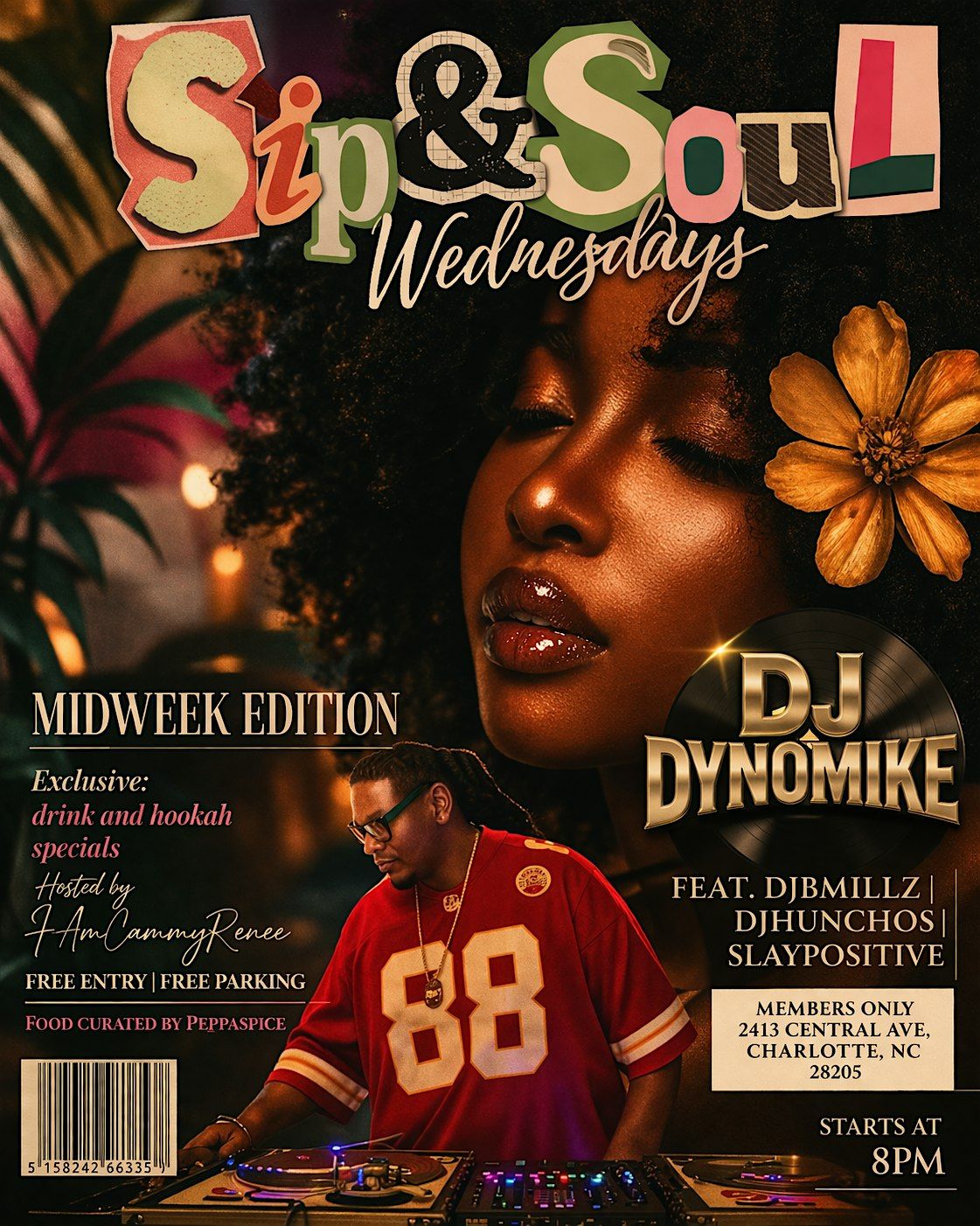 Sip & Soul Night - Wednesdays