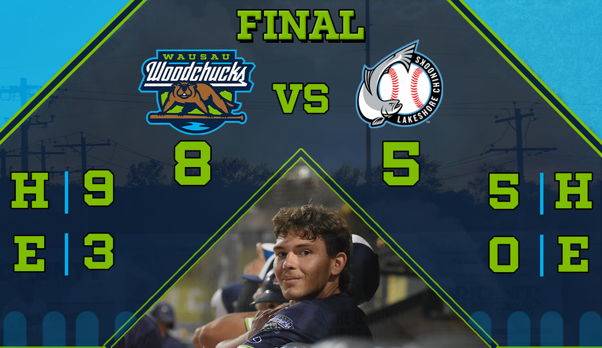 Lakeshore Chinooks at Wausau Woodchucks at Athletic Park - WI