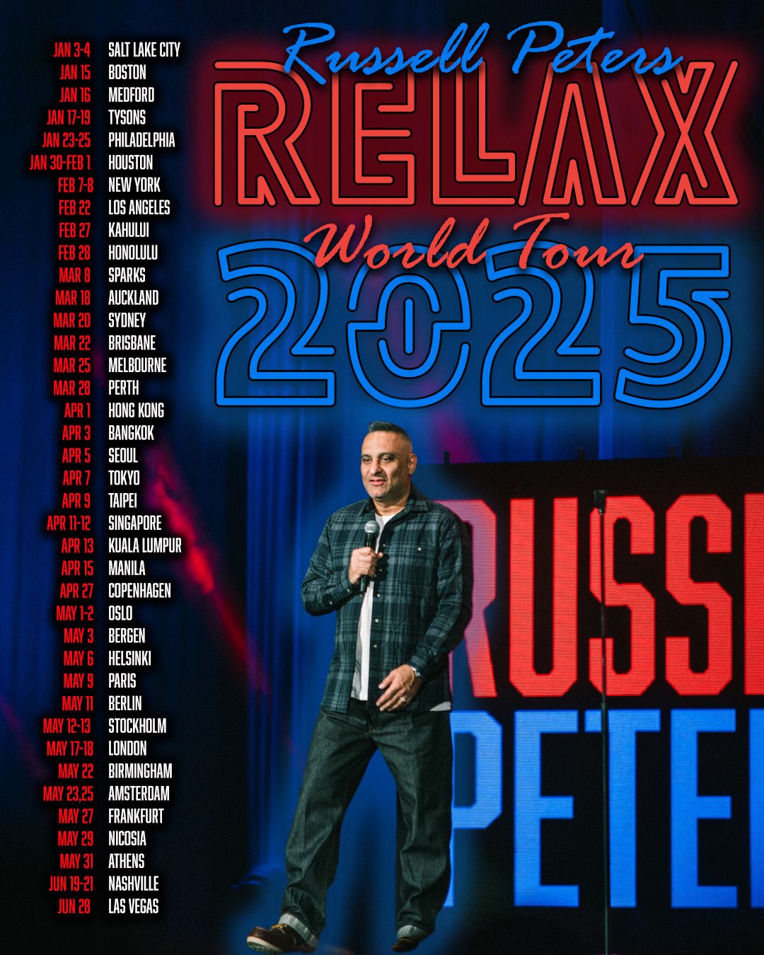 Russell Peters at Laugh Out Loud Comedy Club