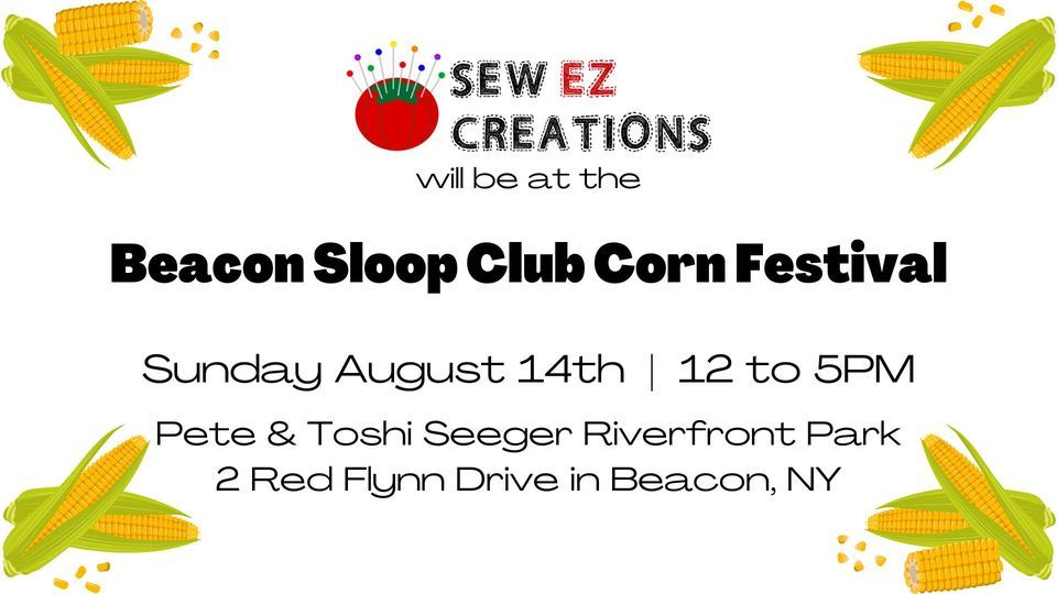 Sew EZ Creations at the Beacon Corn Festival Pete and Toshi Seeger