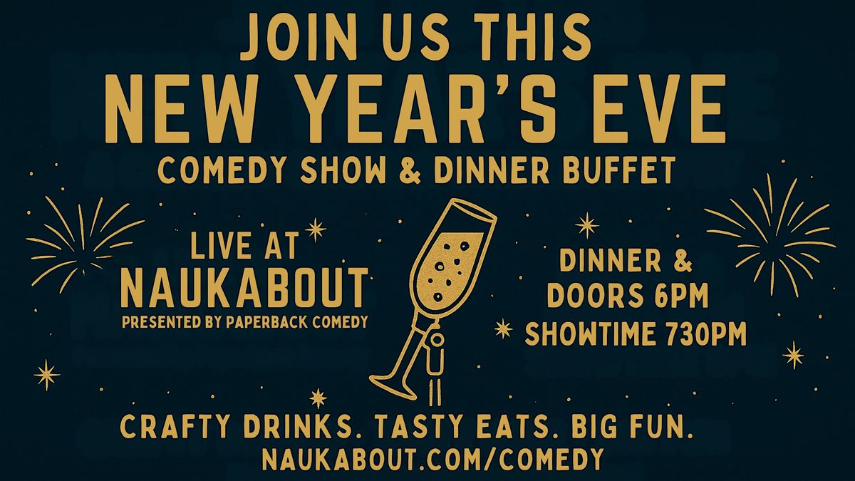 New Year's Eve Comedy Show & Dinner Buffet