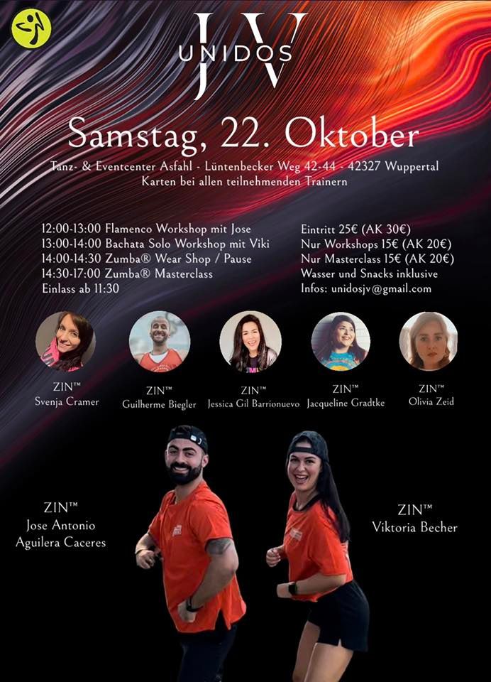 ZUMBA PARTY + FLAMENCO BACHATA WORKSHOP BY UNIDOS