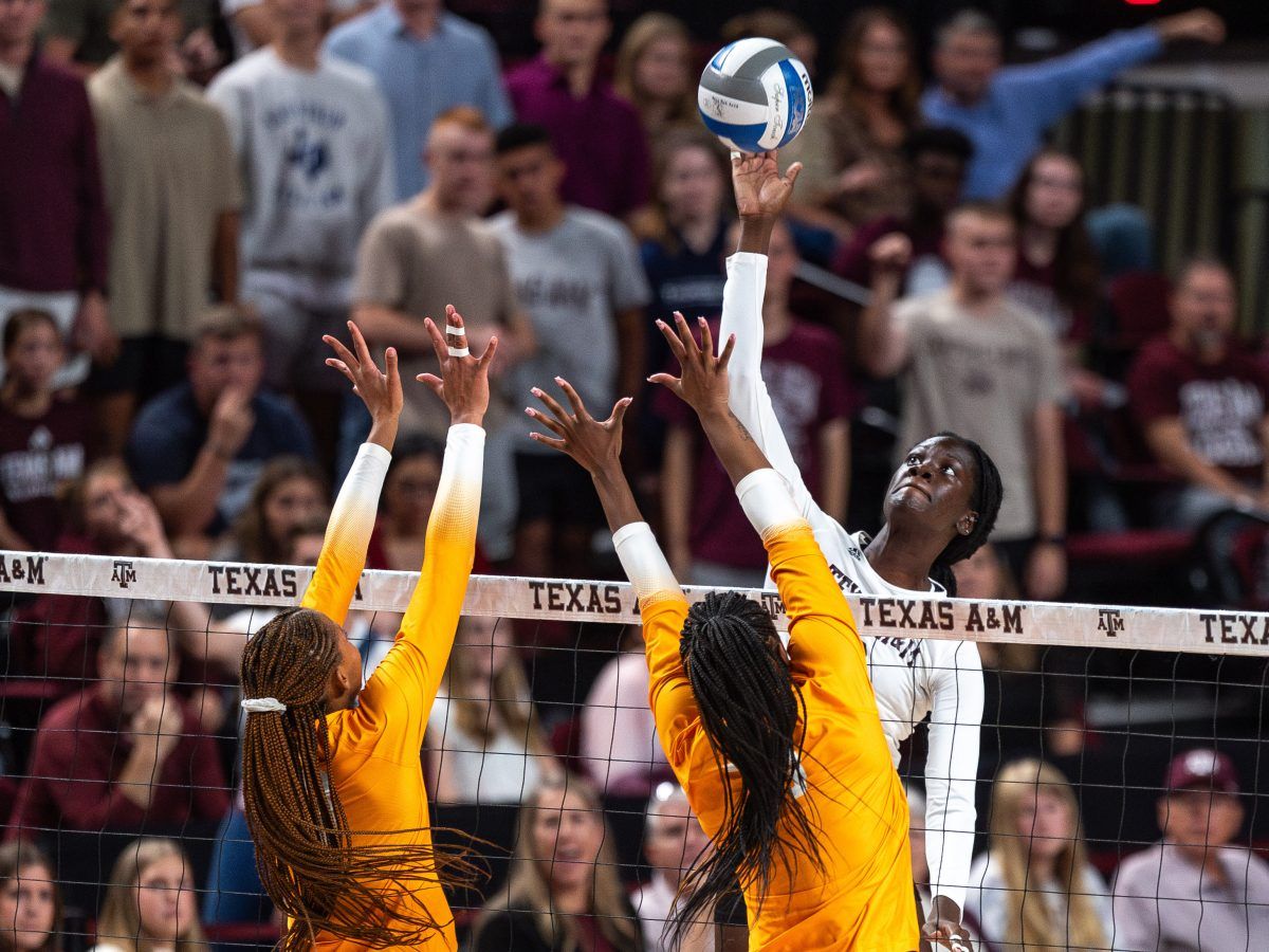 Texas A&M Aggies at Tennessee Vols Womens Volleyball at Thompson-Boling Arena at Food City Center