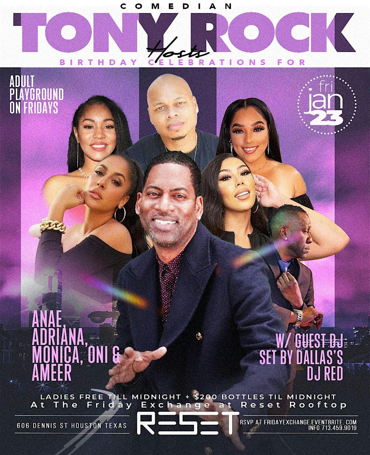 All New Friday Exchange at Reset Rooftop Lounge