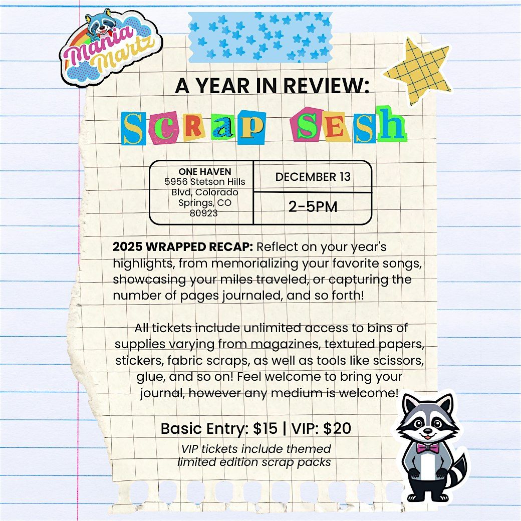 A Year In Review - A Scrap & Yap Session