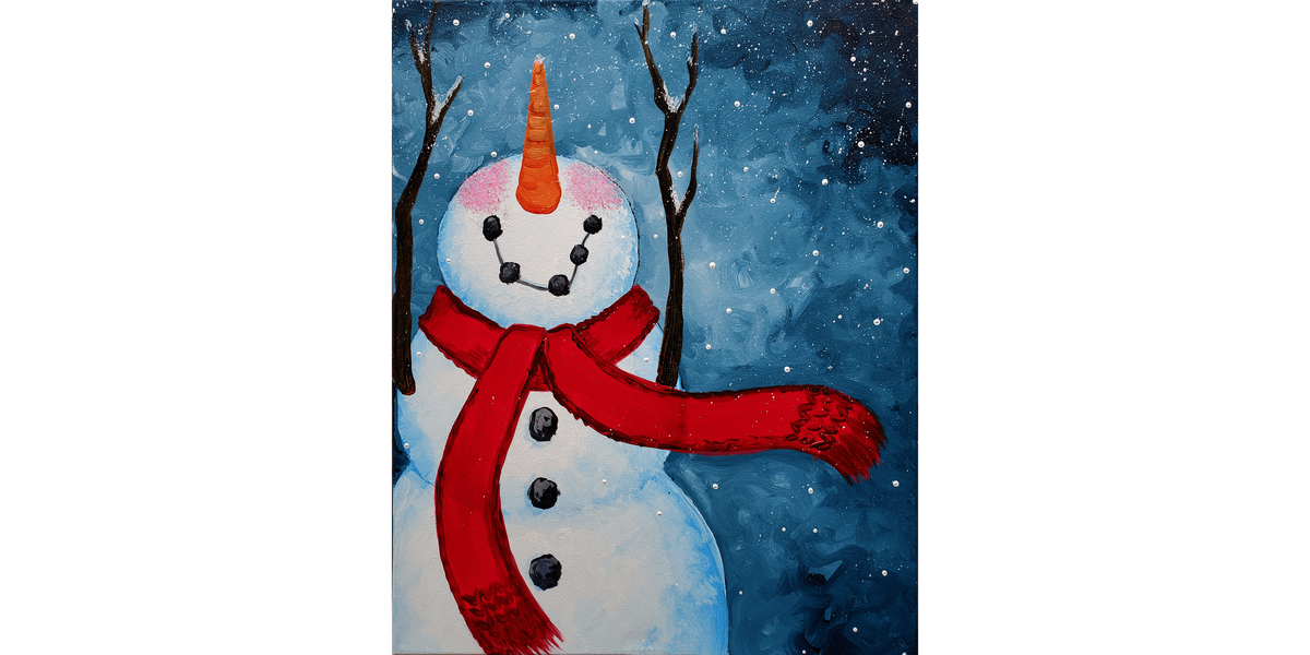 Snowman Dream - Paint and Sip in Fishkill | Classpop!\u2122
