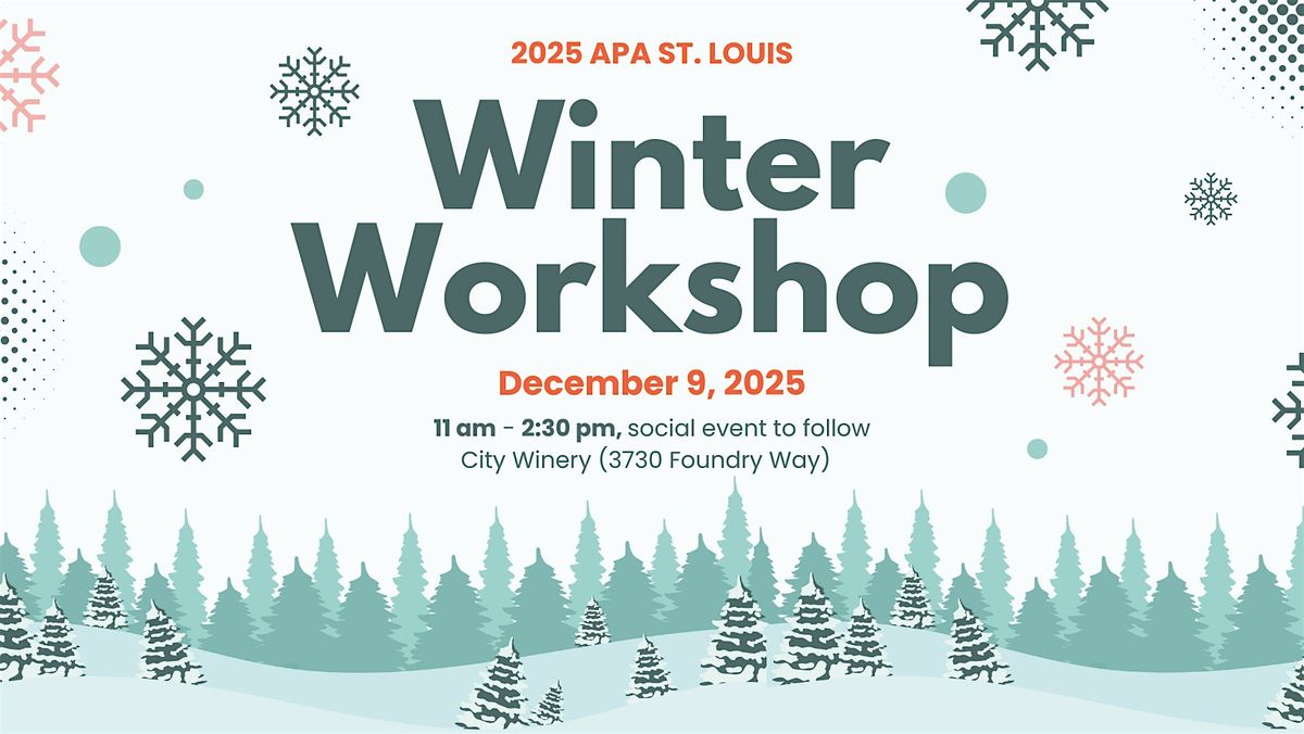 2025 APA Winter Workshop
