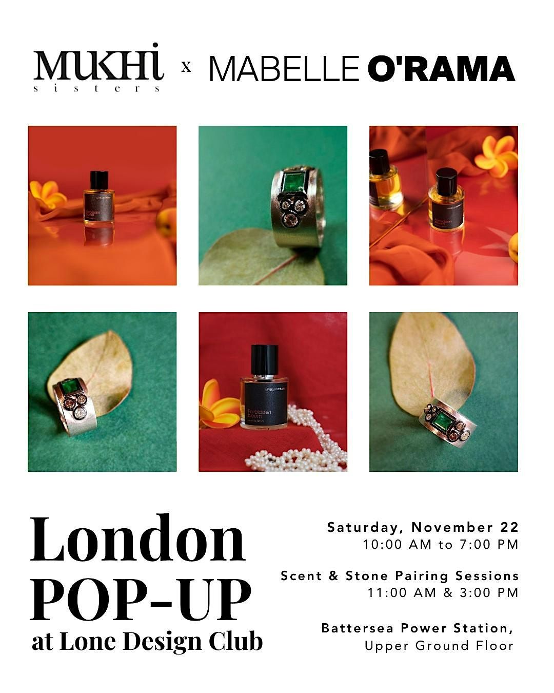 Mukhi Sisters x Mabelle O'Rama POP-UP Event