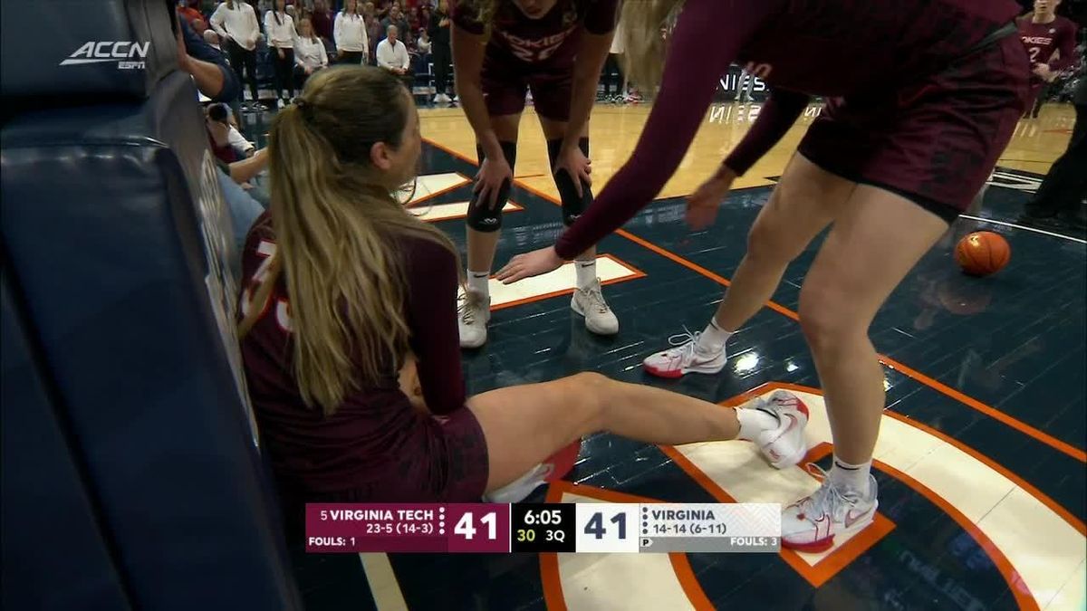 Virginia Cavaliers at Virginia Tech Hokies Womens Basketball at Cassell Coliseum