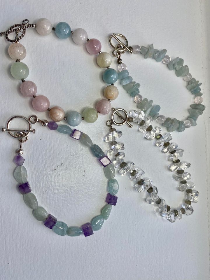 Bracelet Making (Sterling Silver with Findings & Crystals