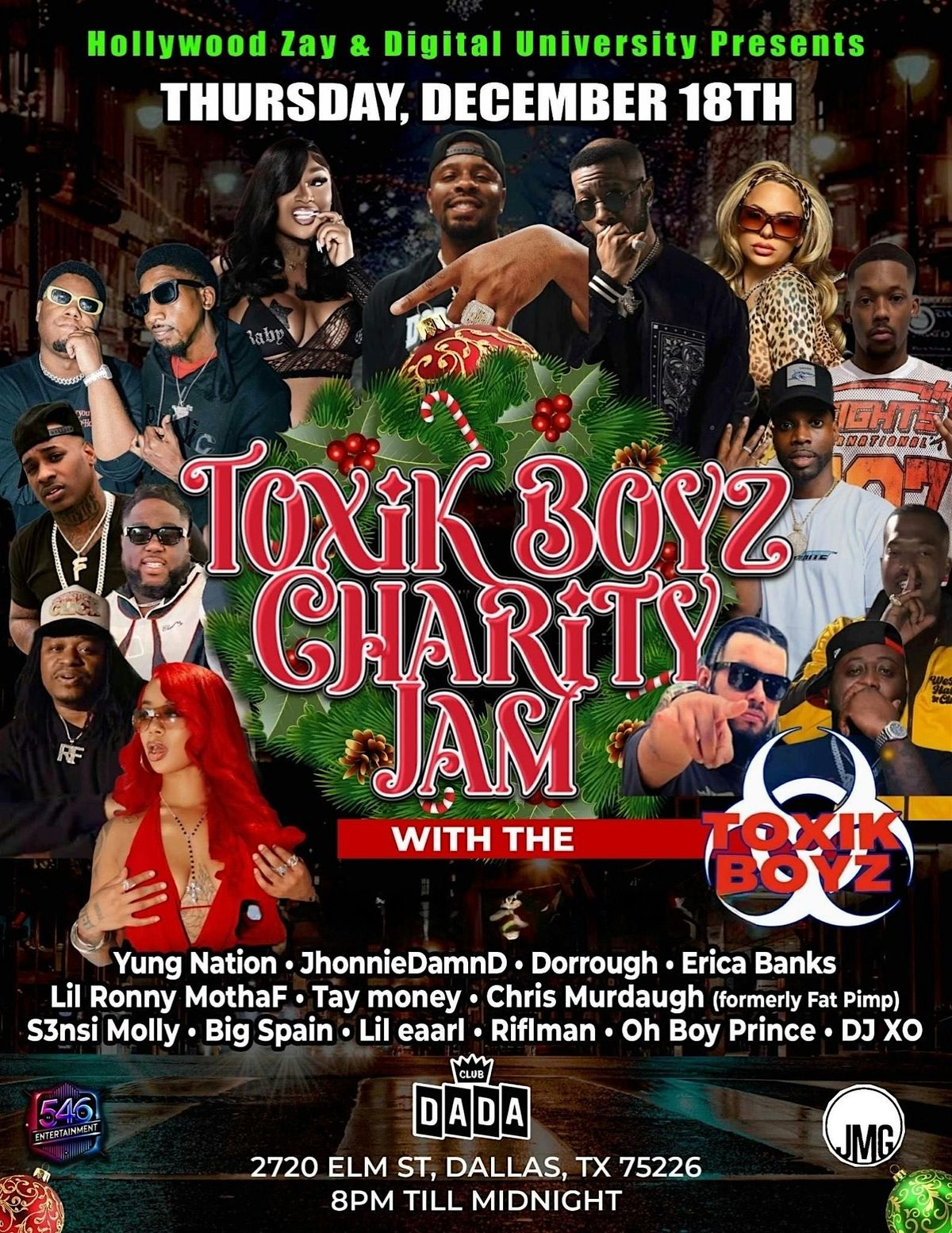 Toxik Xmas Charity Jam hosted by Toxik Boyz