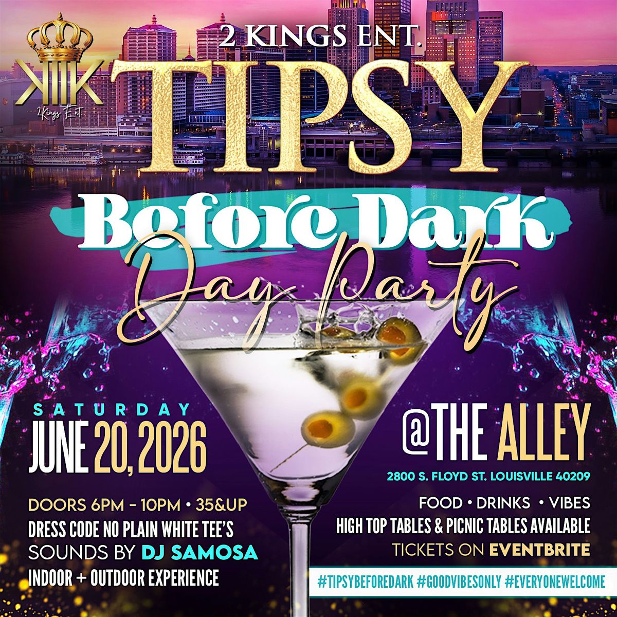 "TIPSY BEFORE DARK" DAY PARTY