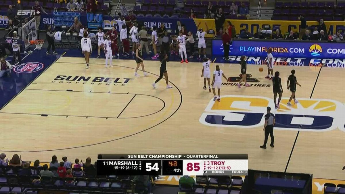 Marshall Thundering Herd at Troy Trojans Mens Basketball