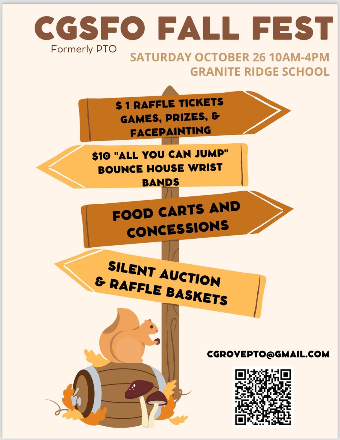 Fall Festival Granite Ridge School, Cottage Grove, WI October 26, 2024