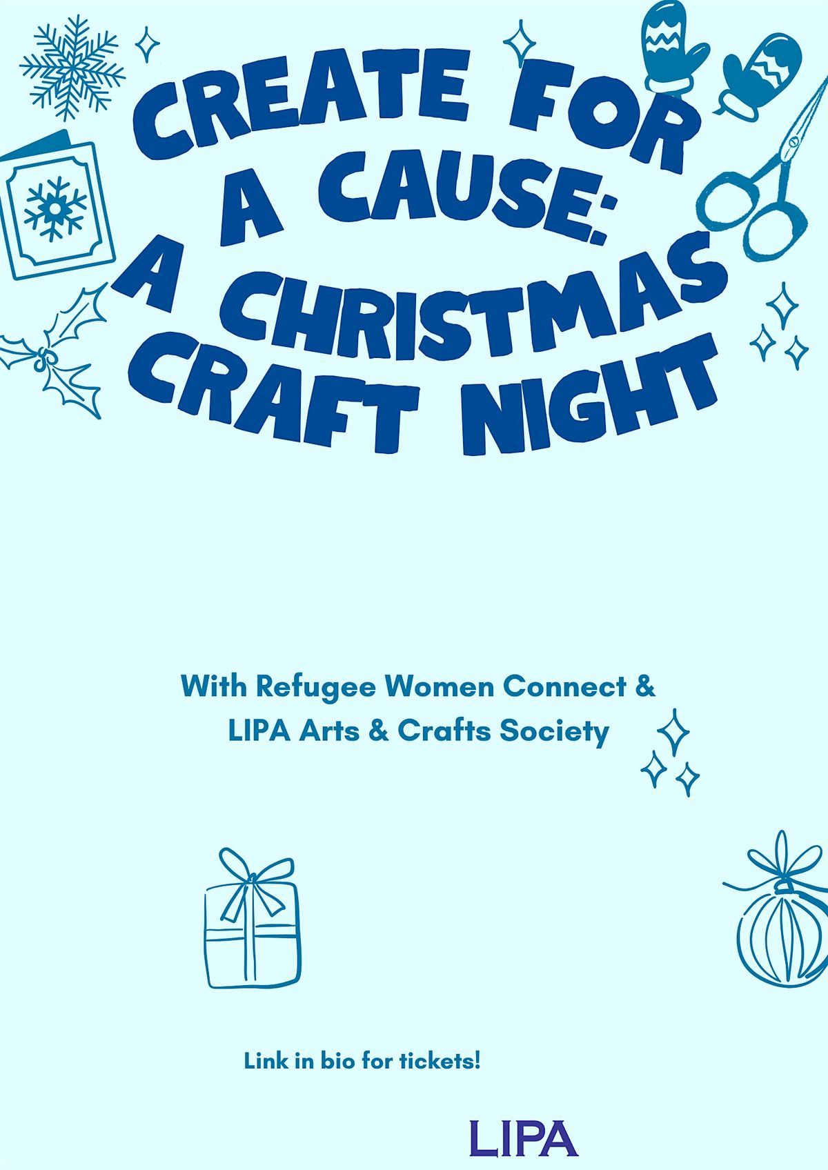 Create for a Cause: A Christmas Craft Night
