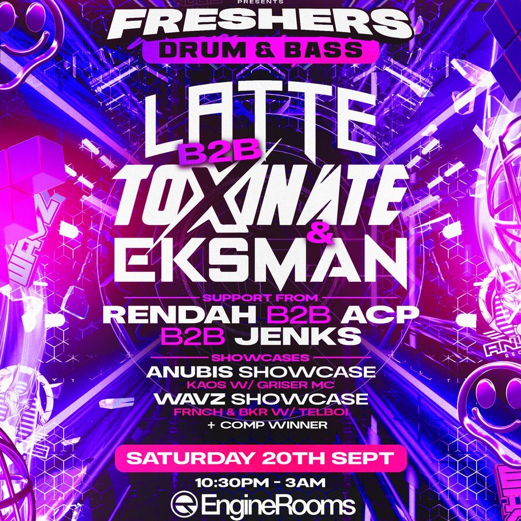 Anubis Records x Wavz Audio presents: FRESHERS DNB