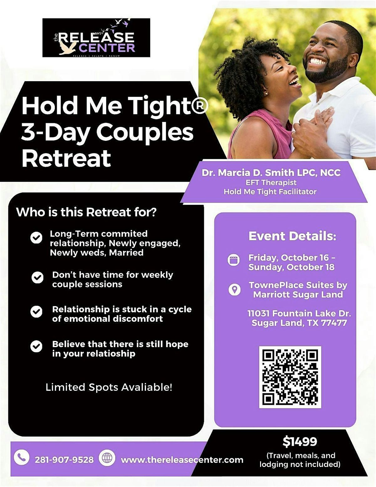 Hold Me Tight\u00ae 3-Day Couples Retreat