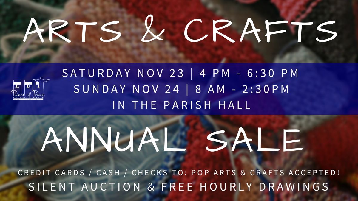 Arts & Crafts Annual Sale 7893 Grissom Rd., San Antonio, TX, United