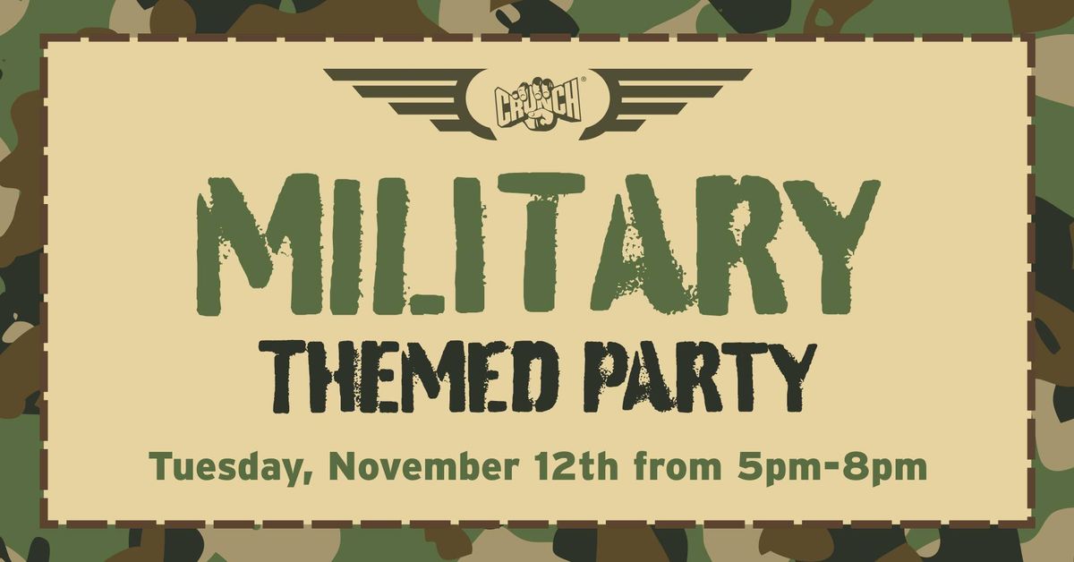 MilitaryThemed MidMonth Party 1560 East Silver Star Road, Ocoee, FL