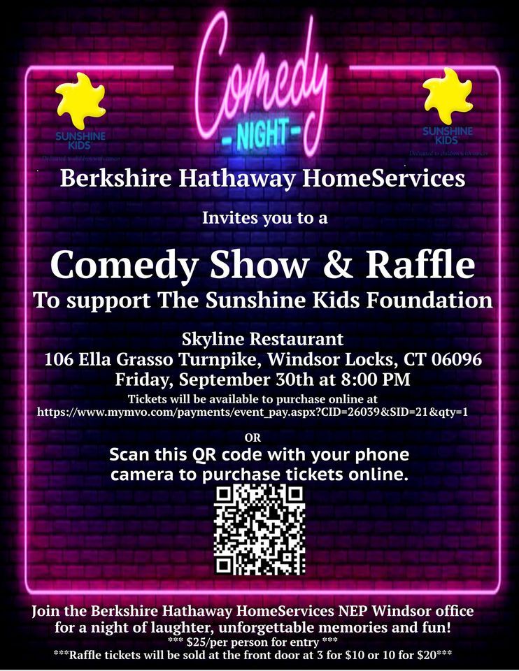 Comedy Night for Sunshine Kids Foundation