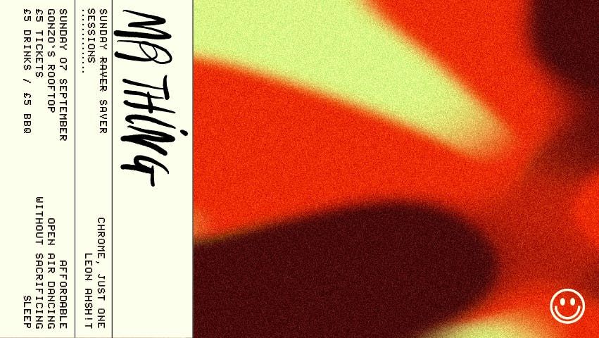 Sunday Saver Sessions - Mr Thing - Rooftop