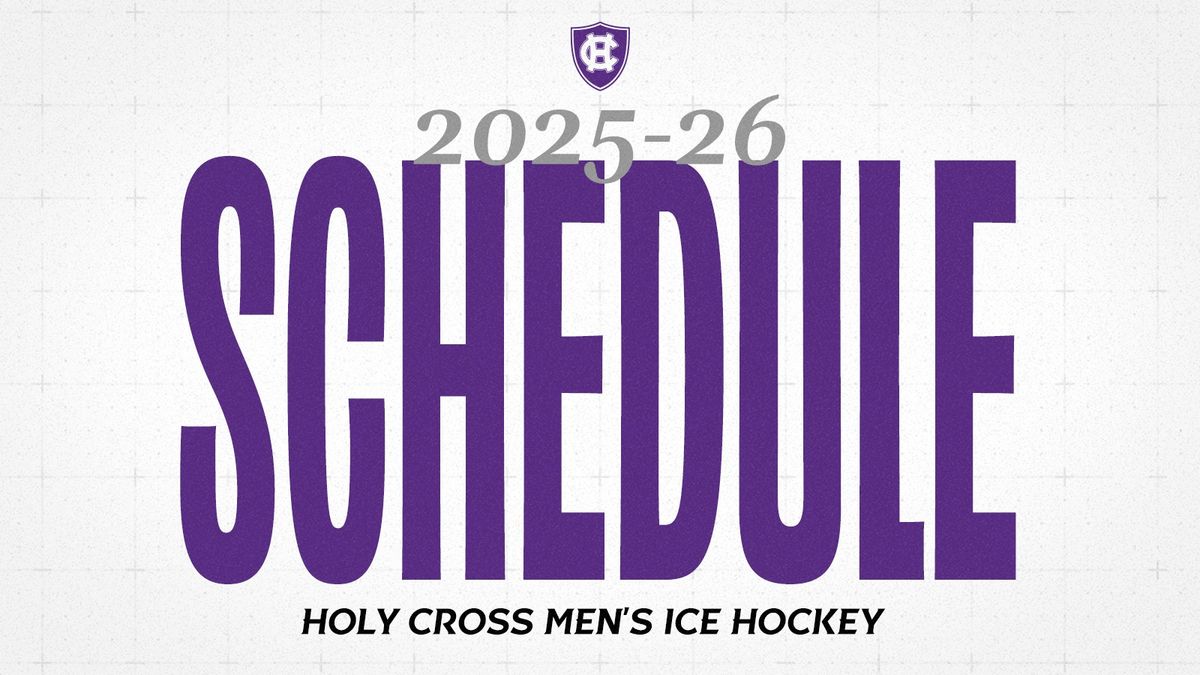 Parking Niagara Purple Eagles at Holy Cross Crusaders Mens Hockey