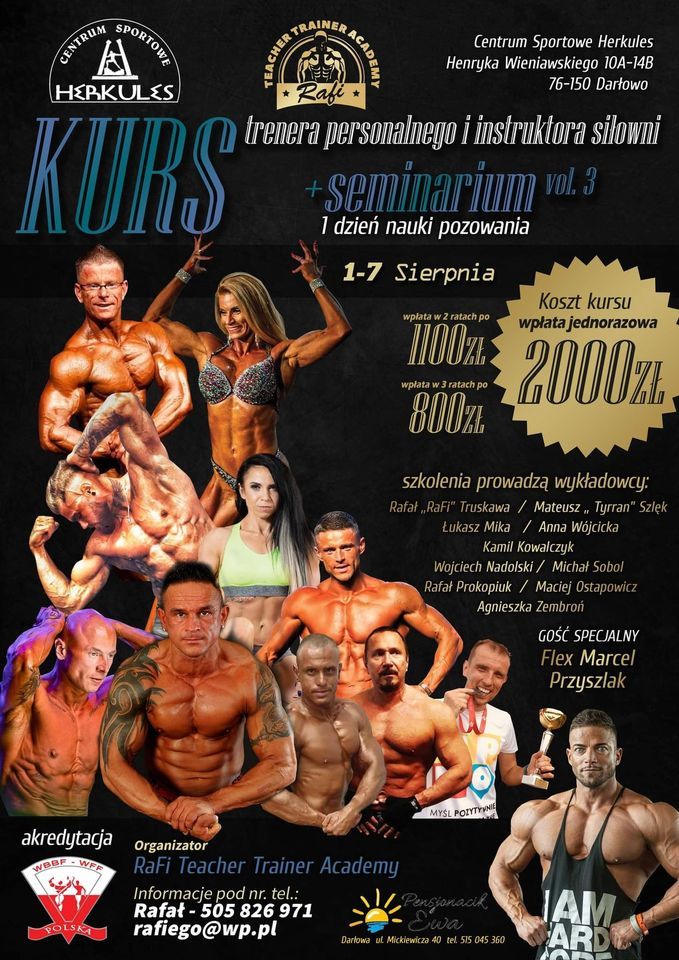 Kurs na Trenera Personalnego i Instruktora Si\u0142owni + Top Academy Seminarium vol.3