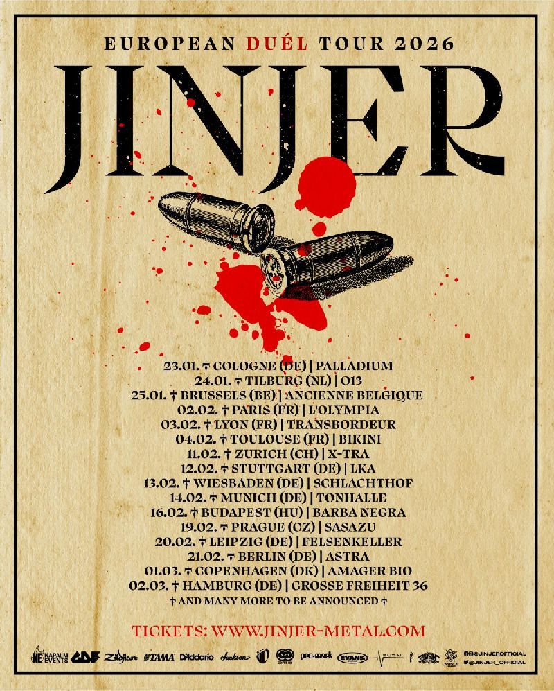 Jinjer Hamburg Tickets