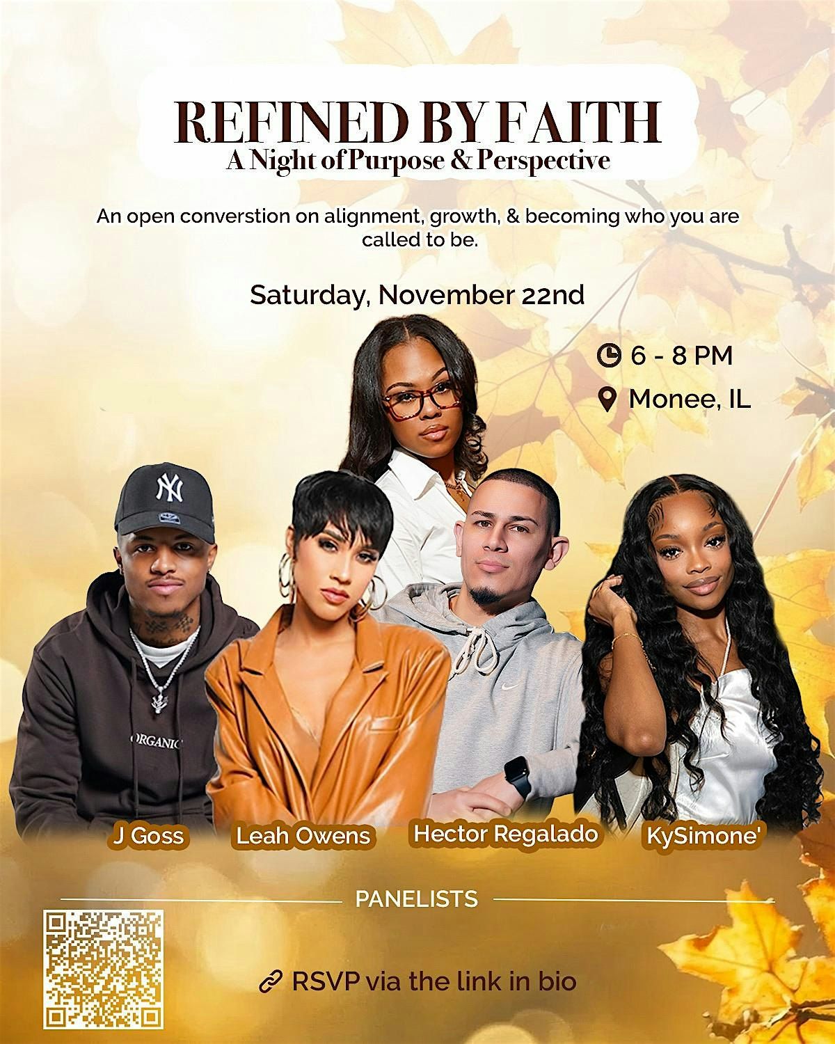 Refined by Faith: A Night of Purpose & Perspective