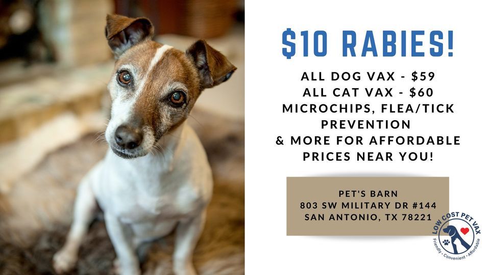 San Antonio Low Cost Pet Shots SW Military Dr Pet s Barn 803 SW san-antonio-low-cost-pet-shots-sw-military-dr-pet-s-barn-803-sw