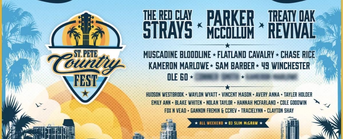 St. Pete Country Fest - Sunday at Vinoy Park