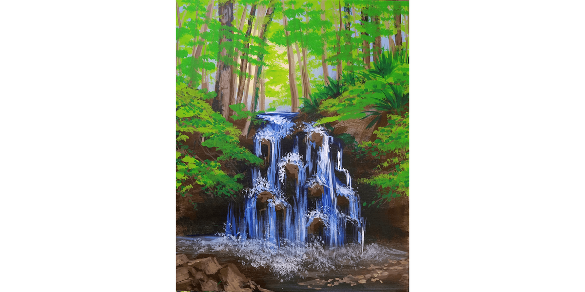 Green Forest Falls - Paint and Sip in Sacramento | Classpop!\u2122