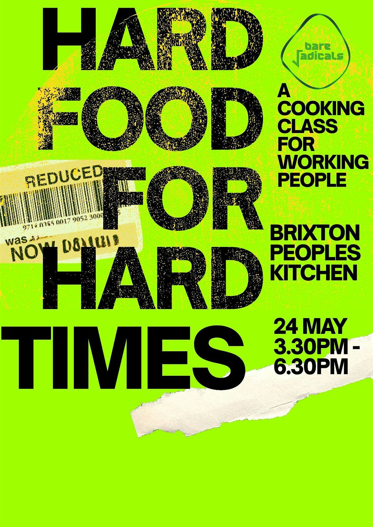 HARD FOOD FOR HARD TIMES