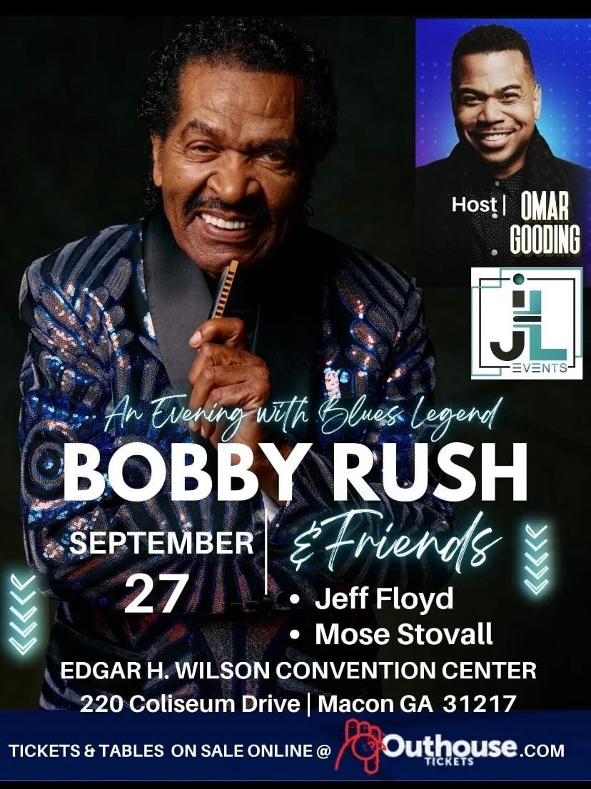 Bobby Rush at Luther Burbank Center for the Arts - Ruth Finley Person Theater